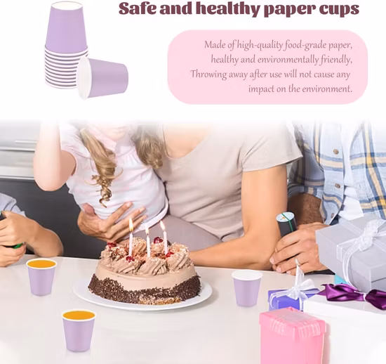 Vaso De Papel 2.5oz/3oz/4oz/6oz/7oz/8oz/8boz/9oz/10oz/12oz/16oz Disposable Hot Drink Paper Cup