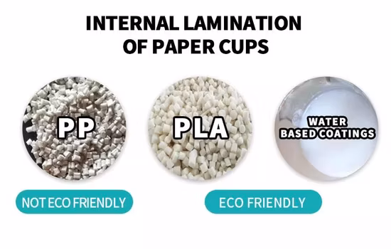 Preço de fábrica copo de papel livre de plástico logotipo personalizado copo de papel de café descartável biodegradável